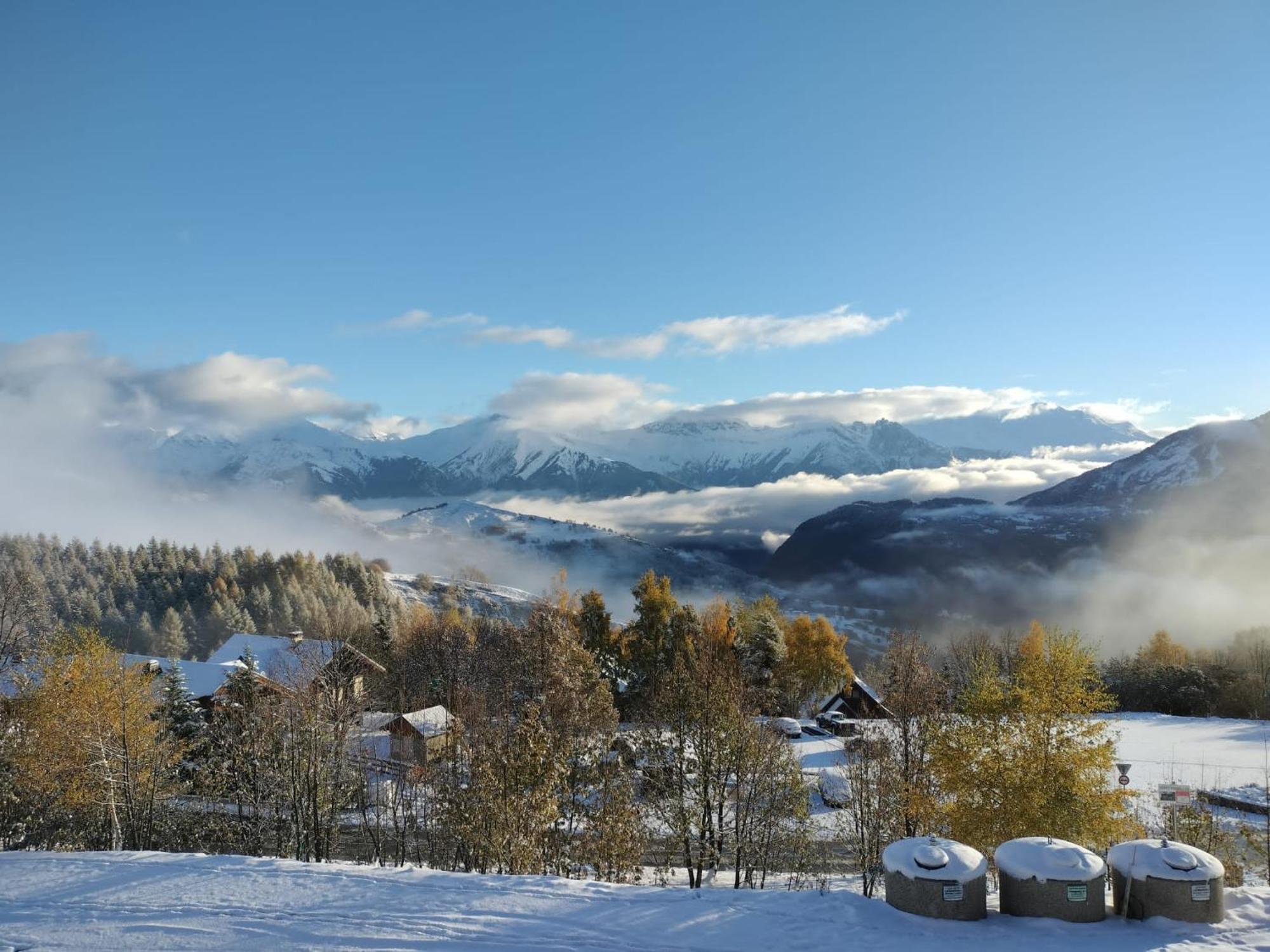Appartement 2 Chbres Calme Vue Vallee 500M Des Pistes Le Corbier Zewnętrze zdjęcie